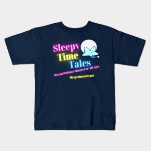 Sleepy Time Tales Podcast Logo 2022 Kids T-Shirt